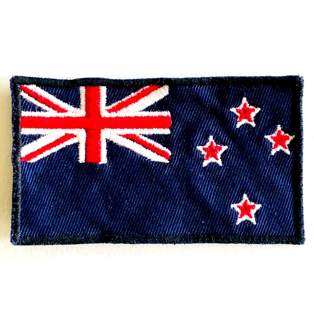 Vintage Rugby Ralph Lauren New Zealand flag patch